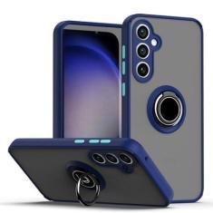 Imagem de Capa de suporte giratório para Samsung S23 FE S23 Ultra S22 S21 FE S21 Ultra S20 S10 Note 20 Ultra 9 8 Capa de anel de dedo, azul escuro, para Note 9