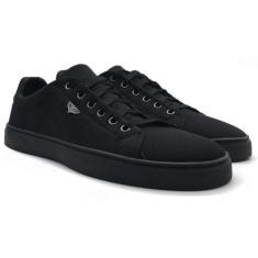 Imagem de Tenis Street Walker Preto Masculino Sola Preto - Pizada Calçados , Mas