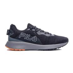 Imagem de Tenis Fila Ride Masculino,Preto/Cinza/Laranja,38