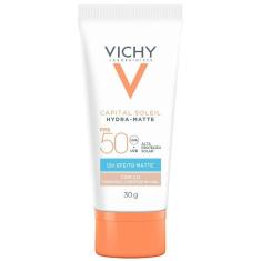 Imagem de Protetor Solar Facial com Cor Vichy Hydra-Matte FPS50 2.0-Unissex