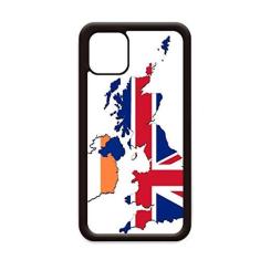 Imagem de Capa Union Jack Reino Unido Mapa Irlanda País para iPhone 12 Pro Max para Apple Mini Mobile Case