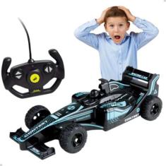 Imagem de Carrinho F1 Corrida Controle Remoto Sem Fio Brinquedo Recarregavel - D