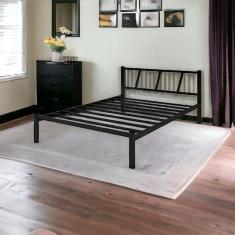 Imagem de Cama Helena De Ferro Para Pousada - Hotel - Hospede - Rancho Cor:preto