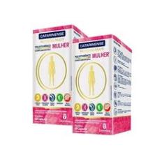 Imagem de Kit 2 Polivitaminico Mulher 60 Cápsulas - Catarinense