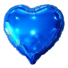 Imagem de Balão Metalizado Coração -  Metálico - 10 Polegadas