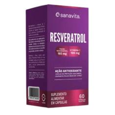 Imagem de Resveratrol + Vitamina C - 60 Caps - Sanavita