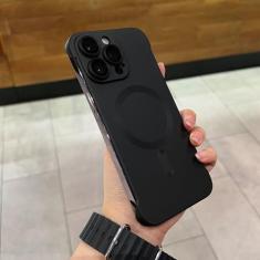 Imagem de Capa para iphone 11 12 13 14 pro max 14 plus capa protetora de lente rígida sem moldura, preta, para iphone 14 plus