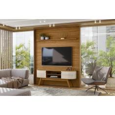 Imagem de Home Theater Laguna com Painel Para TV até  65 Polegadas Naturale Off 