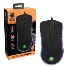 Imagem de Mouse Gamer 4000dpi Com Teclas Macro Rgb Original 5+ Nemesis
