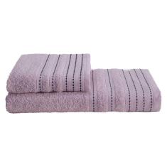 Imagem de Jogo de Toalhas Milano Rosa Blush 01 Banho e 01 Rosto