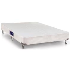 Imagem de Cama Box Base Universal Casal Gold Star Vitagel White (138X188x23) - Castor