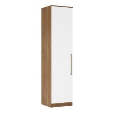 Imagem de Guarda Roupa Modulado Irlanda 1 Porta Amêndola/Branco - Demartêz
