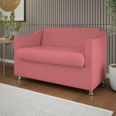 Imagem de Namoradeira 2 Lugares Sala De Estar Quarto Balaqui Decor rosa