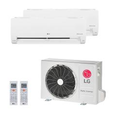 Imagem de Ar Condicionado Bi Split Inverter Lg 16.000 Btus (hi Wall 9.000 + Hi Wall 9.000)frio 220v R-32