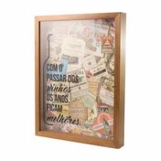 Imagem de Quadro Porta Rolha Decorativo Impressão UV 32x22 cm QV0007