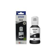 Imagem de Refil Tinta Epson T504 Original L4150 L4160 L6161 6171 Preto