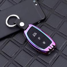 Imagem de Porta-chaves do carro Capa Smart Zinc Alloy Key, apto para hyundai solaris i40 i20 i10 i30 2008, Car Key Shell ABS Smart Car Key Fob