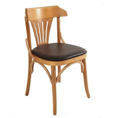 Imagem de Cadeira Sem Braço Opzione Imbuia Fosco e Assento 