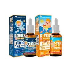 Imagem de Ferrix + D-Trix Vitamina Infantil 20ml - Flora Nativa
