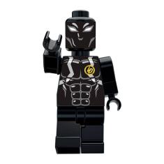 Imagem de Boneco De Montar Defensor Preto Mini Brinquedo Infantil
