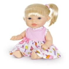 Imagem de Boneca Baby Nolly Doll Fala 60 Frases Vinil - Super Toys - Supertoys