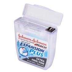 Imagem de kit Fio Dental J&J Reach Expansion Plus Extra Fino 50m com 5 unidades