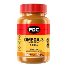 Imagem de Omega-3 Fish Oil Óleo De Peixe Epa 1000mg 100 Cápsulas Fdc