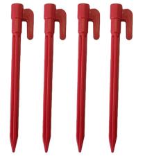 Imagem de Kit 4 Estacas PEQUENA 14,5CM P/Barraca Quadra Areia Camping Gramado Gazebo Beach Tenis Guarda-sol