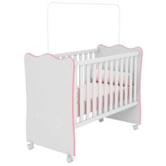Imagem de Berço de Bebê Com Rodinhas Para Quarto Infantil Doce Sonho - Black Hou