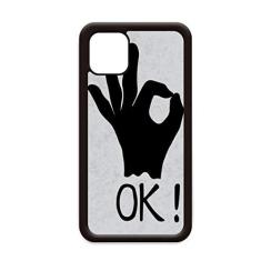 Imagem de OK, contorno personalizado, gesto para iPhone 12 Pro Max capa para Apple Mini Mobile Case Shell