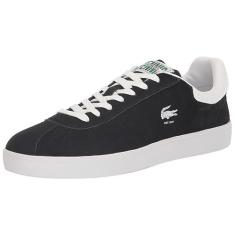 Imagem de Lacoste Tênis masculino 46sma0065, Preto/branco, 8