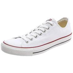 Imagem de Converse T nis unissex Chuck Taylor All Star Ox cano baixo cl ssico, Branco ptico, 6 Women/4 Men