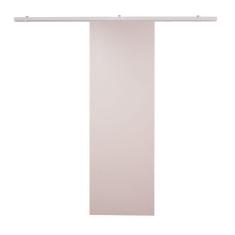 Imagem de Porta De Correr Branco Prime Com Kit Alumínio Branco - 210x110