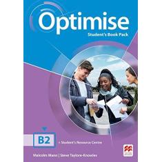 Imagem de Optimise Student's Pack W/Workbook B2 (No Key) - Steve Taylore-knowles - 9786685729405