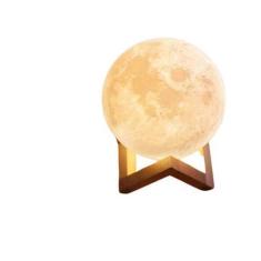 Imagem de Umidificador Aromatizador Luminária Abajur Lua Cheia 3D - Lua Lumi