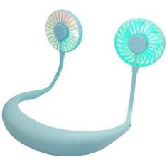 Imagem de Ventilador Portatil Mini Usb Recarregável Pescoço Esporte - oem, Preto
