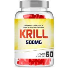 Imagem de Óleo de Krill 500mg com 60 cápsulas gelatinosas UP SPORTS NUTRITION 
