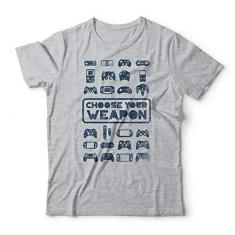 Imagem de Camiseta Choose Your Weapon