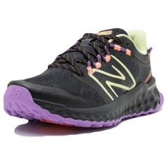 Imagem de Tênis New Balance Fresh Foam Garoé Feminino Preto e Roxo