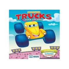 Imagem de Livro Para Colorir Monster Trucks - Radicais - Bicho Esperto