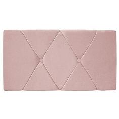 Imagem de Cabeceira Suspensa Córdoba 90 cm Solteiro Suede Rosê - Amarena Móveis