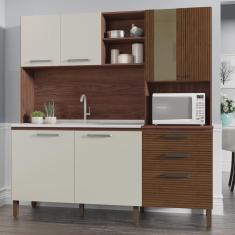 Imagem de Armário de Cozinha 7 Portas 2 Gavetas Mega Kits Paraná