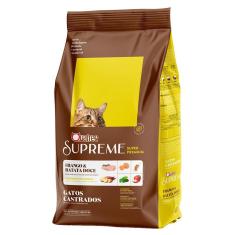 Imagem de Ração Seca Quatree Supreme Frango e Batata Doce para Gatos Castrados- 10,1 Kg