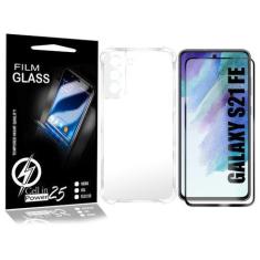 Imagem de Película Vidro 3D + Capa Anti Shock Para Galaxy S21 Fe G990 - Cell In