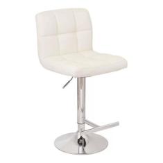 Imagem de Banco Alto Para Bar Giratório Banqueta 113X45Cm - Branco
