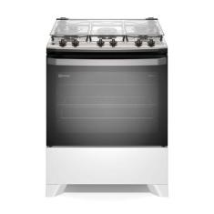 Imagem de Fog o 5 Bocas Electrolux Branco Efficient Com Mesa Inox  Perf