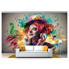 Imagem de Papel De Parede Musica Instrumentos 3D 7,50m² Mus25