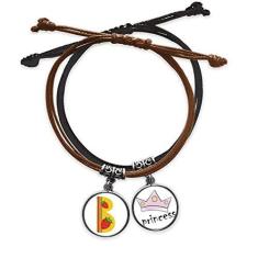 Imagem de DIYthinker B Pulseira de couro com estampa de ilustração de morango com corrente de mão