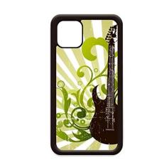 Imagem de Verde, estampa de música de guitarra fresca para iPhone 12 Pro Max capa para Apple Mini Mobile Case Shell