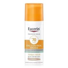Imagem de Protetor Solar Eucerin Sun Oil Control Tinted FPS 70 – 50g Médio-Unissex